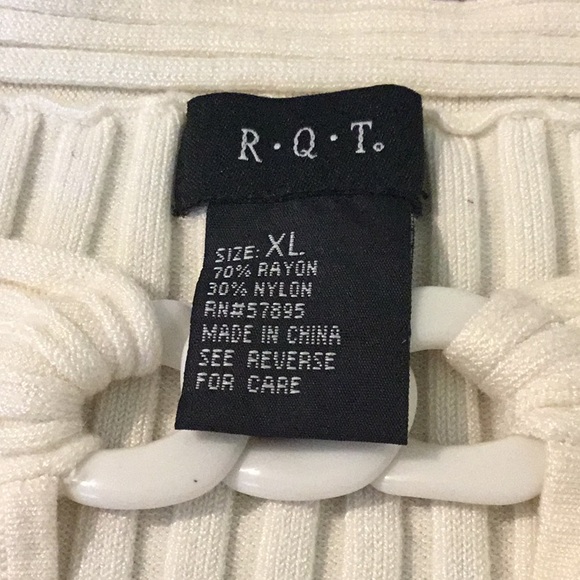 NWOT Vintage R.Q.T. Women’s Tank Top - Picture 2 of 10
